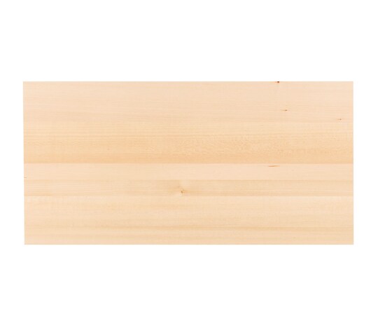 Solid Basswood Panel 12 x 24 3-Pack, For Art, Shelving, Laser Engraving